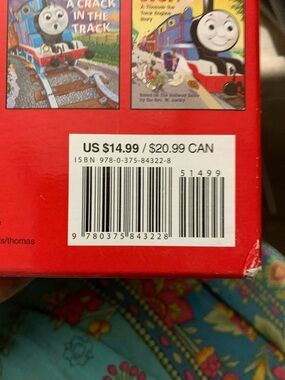 Thomas & Friends Red Toy Box with Blue Engine Artwork